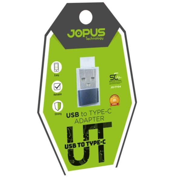 Jopus JO-TY04 USB to Type-C Dönüştürücü – Şarj ve Veri Aktarımı