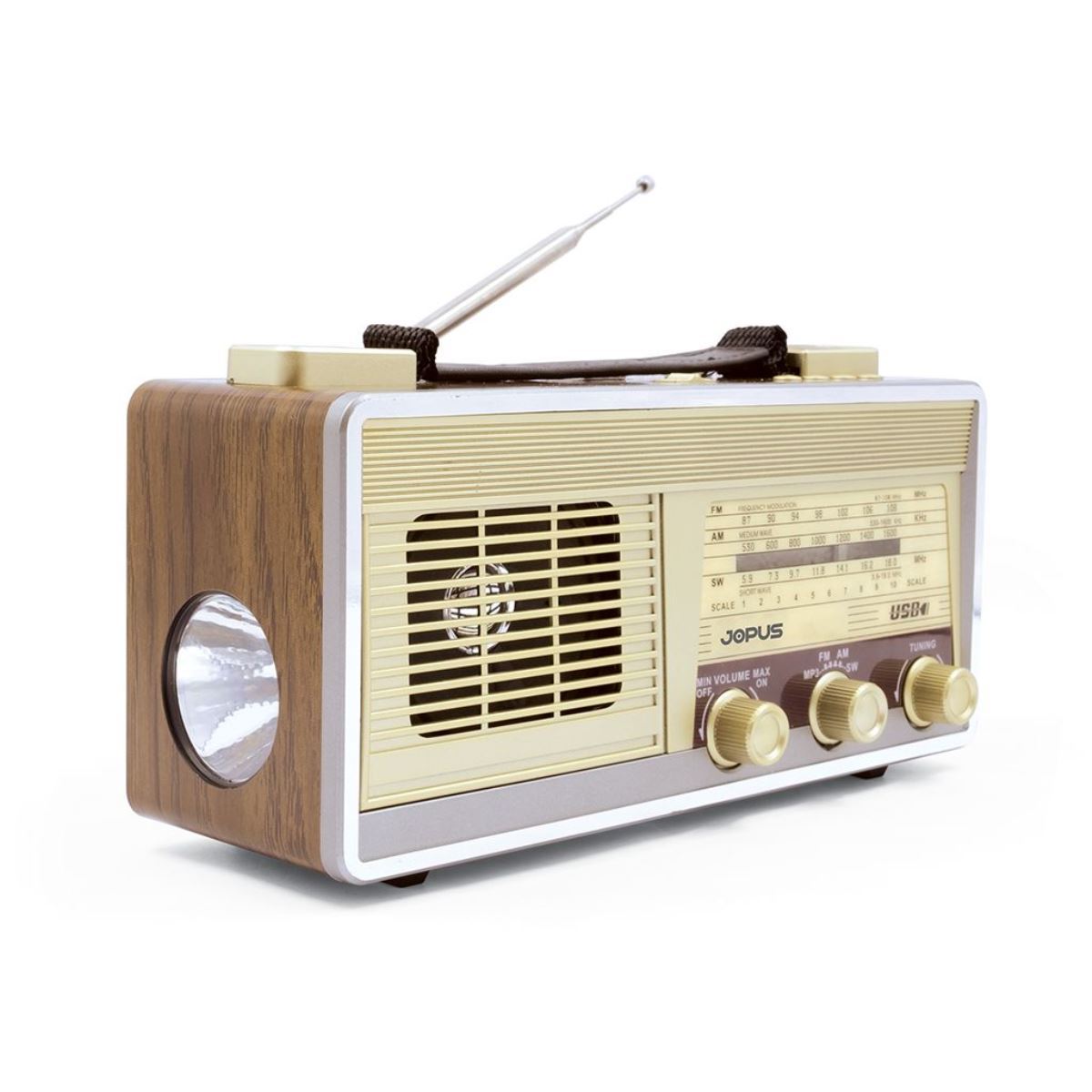 053085_1.jpg Jopus Older Radyolu Bluetooth Hoparlör - Görsel 1