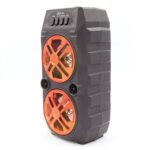 Jopus Brock Radyolu Bluetooth Hoparlör Gümüş Renk - Görsel 3