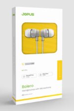 Jopus JO-K64 Bolero Universal 3.5mm Mikrofonlu Kulaklık Beyaz Renk - Görsel 3