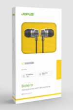 Jopus JO-K64 Bolero Universal 3.5mm Mikrofonlu Kulaklık Siyah Renk - Görsel 3