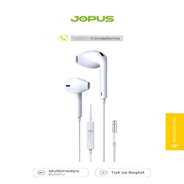 Jopus K51 Bond Universal 3.5mm Mikrofonlu Kulaklik