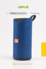 Jopus Leda Radyolu Bluetooth Hoparlör Mavi Renk