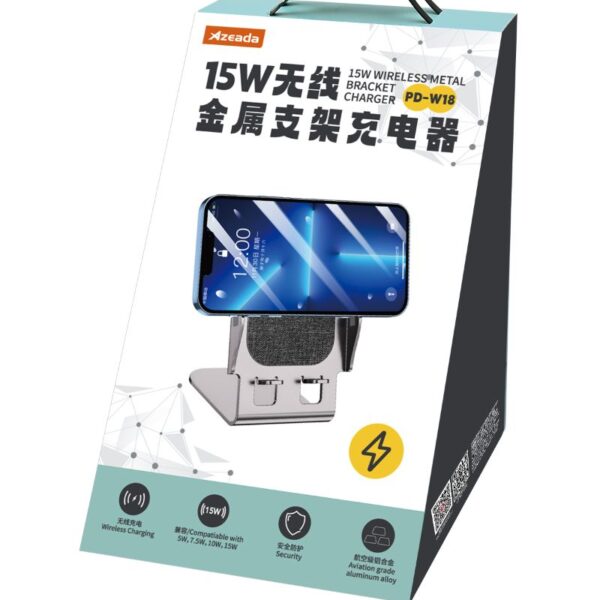 Azeada PD-W18 Wireless Magsafe 15 Watt Sarj Cihazi