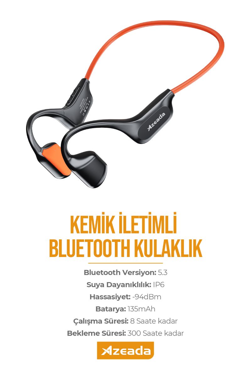 059552_5.jpg Azeada AZ-BN03 Boyun Askılı Bluetooth Kulaklık - Görsel 1