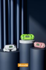 Azeada PD-BT123 TWS Bluetooth Kulaklık Pembe Renk - Görsel 3