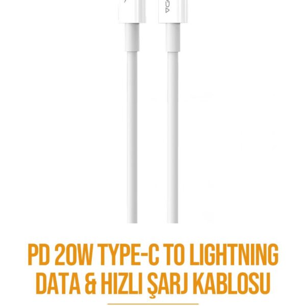 Azeada Type-C To Lightning PD PD-B27i Data Kablosu