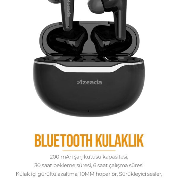 Azeada AZ-BT06 Bluetooth Kulaklık SİYAH