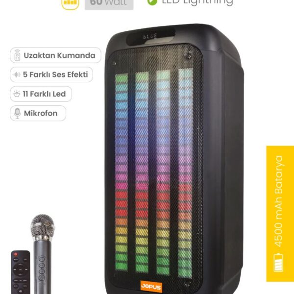 Jopus Fun Mikrofonlu Bluetooth Hoparlör