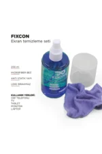 🧴 Fixcon Ekran Temizleme Spreyi 200 ml + Mikrofiber Bez