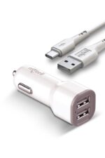 Mytell Universal Type C MY-A5 2IN1 2 USB'li 2100 mAh Araç Sarji - Görsel 6