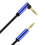 Jopus Universal 3.5mm JA-07 Carry 2 Metre AUX Kablosu Mavi Renk - Görsel 2