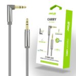 Jopus Universal 3.5mm JA-07 Carry 2 Metre AUX Kablosu Gri Renk