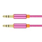 Jopus Jopus Universal 3.5mm JA-05 Convey 1 Metre AUX Kablosu PEMBE - Görsel 3
