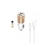 ACL AC-07 Power Classic Series Araç İçi Şarj Aleti Lightning Kablolu Araç İçi Şarj Cihazı - Görsel 3